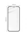 Kup Szkło hartowane Bizon Glass Edge CF - [2 PACK] + ochrona na obiektyw Apple iPhone Xs Max czarne - BIZ291 - {ean13} - Sklep Home Screen