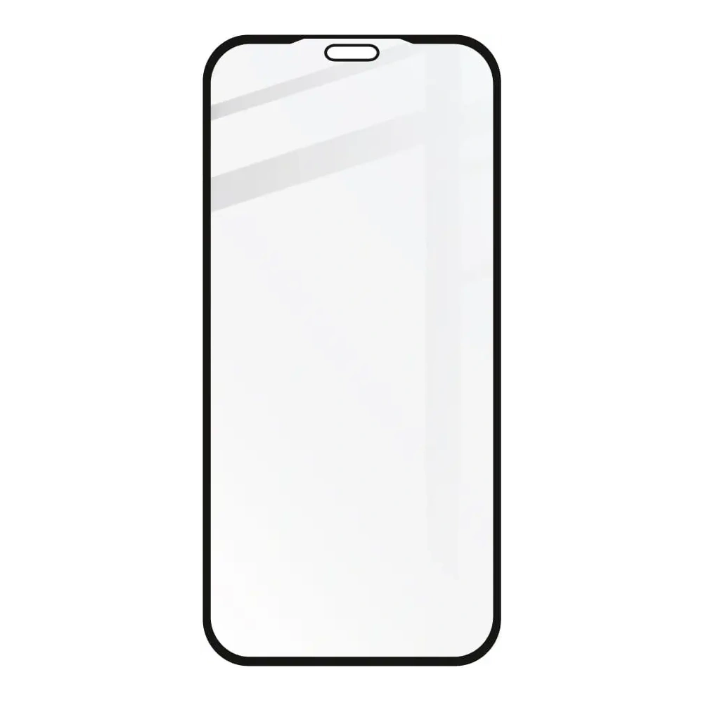 Szkło hartowane Bizon Glass Edge CF - [2 PACK] + ochrona na obiektyw Apple iPhone Xs Max czarne