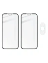 Kup Bizon Glass Edge CF edzett üveg - [2 PACK] + lencsevédő Apple iPhone Xs Max fekete - BIZ291 - {ean13} - Sklep Home Screen