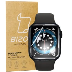 Kup Folia hydrożelowa na ekran Bizon Glass Hydrogel Apple Watch 8/7 41mm [2 PACK] - BIZ292 - {ean13} - Sklep Home Screen