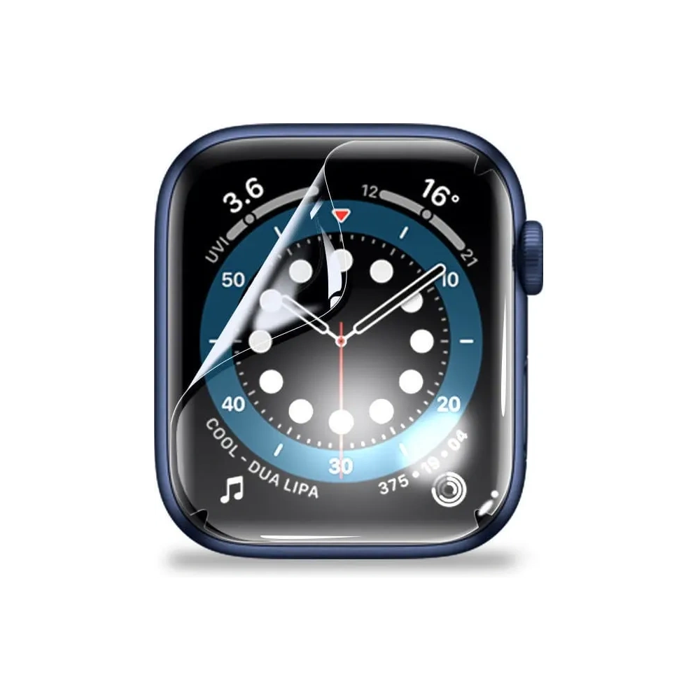 Folia hydrożelowa na ekran Bizon Glass Hydrogel Apple Watch 8/7 41mm [2 PACK]