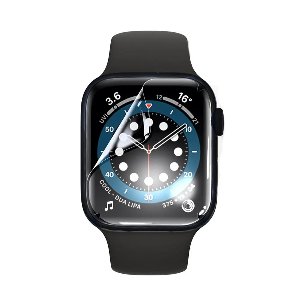 Folia hydrożelowa na ekran Bizon Glass Hydrogel Apple Watch 8/7 41mm [2 PACK]