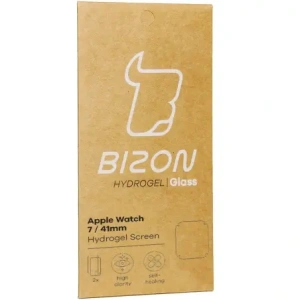 Kup Folia hydrożelowa na ekran Bizon Glass Hydrogel Apple Watch 8/7 41mm [2 PACK] - BIZ292 - {ean13} - Sklep Home Screen