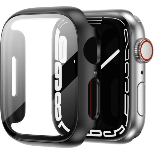Kup Bizon Case Case + Üveg Készlet Apple Watch 8/7 41mm fekete - BIZ293 - {ean13} - Sklep Home Screen