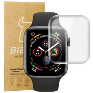 Kup Folia hydrożelowa na ekran Bizon Glass Hydrogel v2 Apple Watch 8/7 41mm [2 PACK] - BIZ294 - {ean13} - Sklep Home Screen