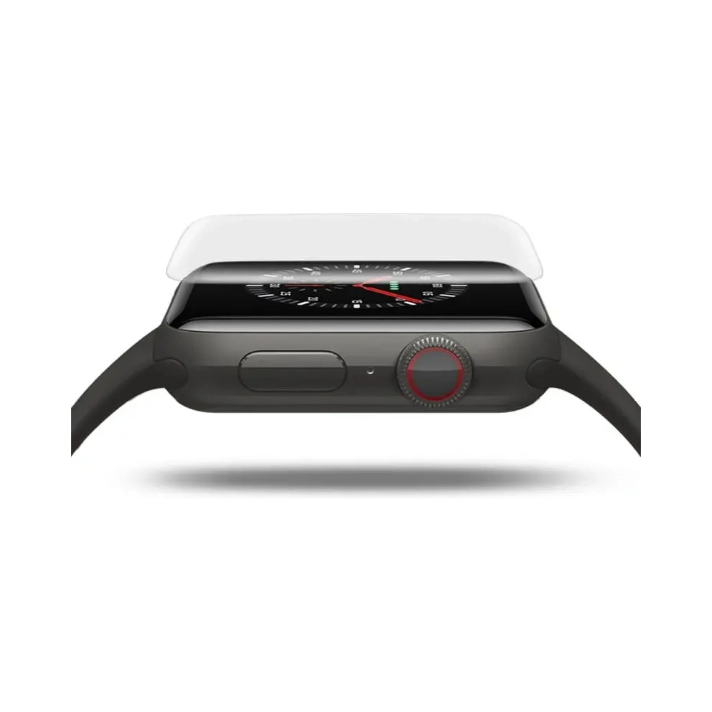 Folia hydrożelowa na ekran Bizon Glass Hydrogel v2 Apple Watch 8/7 41mm [2 PACK]