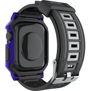 Kup Etui z paskiem Bizon Strap + Case Watch Armor do Apple Watch 40 / 41mm fioletowe - BIZ295 - {ean13} - Sklep Home Screen