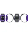 Kup Etui z paskiem Bizon Strap + Case Watch Armor do Apple Watch 40 / 41mm fioletowe - BIZ295 - {ean13} - Sklep Home Screen
