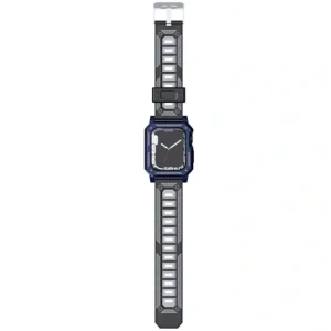 Kup Etui z paskiem Bizon Strap + Case Watch Armor do Apple Watch 40 / 41mm granatowe - BIZ297 - {ean13} - Sklep Home Screen