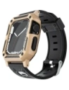 Bizon Strap + Case Watch Armor Apple Watch 40 / 41mm gold