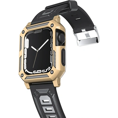 Kup Bizon Strap + Case Watch Armor Apple Watch 40 / 41mm gold - BIZ299 - {ean13} - Sklep Home Screen
