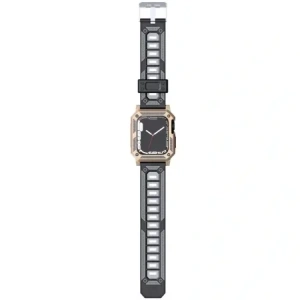 Kup Etui z paskiem Bizon Strap + Case Watch Armor do Apple Watch 40 / 41mm złote - BIZ299 - {ean13} - Sklep Home Screen