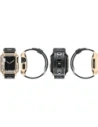 Kup Etui z paskiem Bizon Strap + Case Watch Armor do Apple Watch 40 / 41mm złote - BIZ299 - {ean13} - Sklep Home Screen