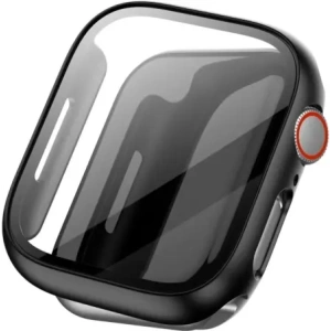 Kup Etui ze szkłem Bizon Case Case + Glass Set Apple Watch 8/7 45mm czarne - BIZ300 - {ean13} - Sklep Home Screen