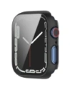 Kup Bizon Case Case + Set de Sticlă Apple Watch 8/7 45mm negru - BIZ300 - {ean13} - Sklep Home Screen