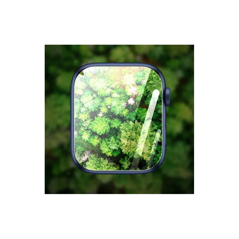 Folia hydrożelowa na ekran Bizon Glass Hydrogel Apple Watch 8/7 45mm [2 PACK]