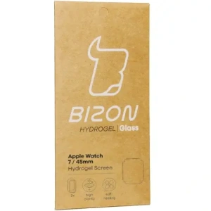 Kup Bizon Glass Hydrogel Apple Watch 8/7 45mm [2 PACK] - BIZ301 - {ean13} - Sklep Home Screen