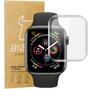 Kup Folia hydrożelowa na ekran Bizon Glass Hydrogel v2 Apple Watch 8/7 45mm [2 PACK] - BIZ302 - {ean13} - Sklep Home Screen