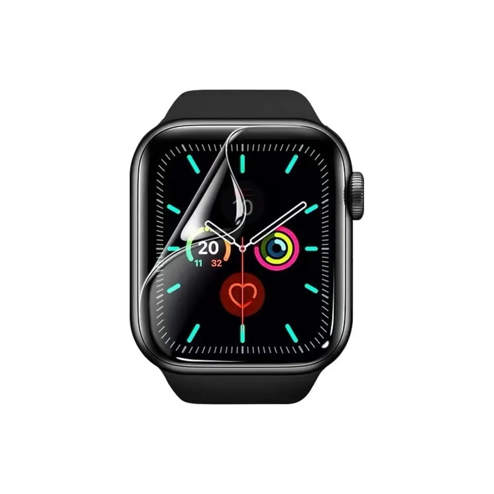 Folia hydrożelowa na ekran Bizon Glass Hydrogel v2 Apple Watch 8/7 45mm [2 PACK]