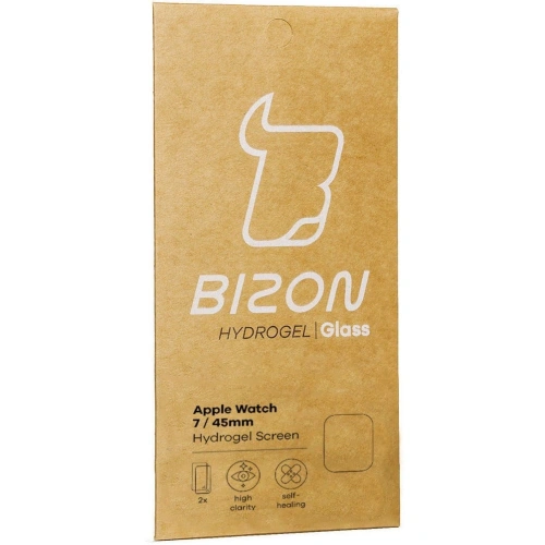 Kup Folia hydrożelowa na ekran Bizon Glass Hydrogel v2 Apple Watch 8/7 45mm [2 PACK] - BIZ302 - {ean13} - Sklep Home Screen