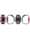 Kup Bizon Strap + Case Watch Armor Apple Watch 44 / 45mm hellrosa - BIZ303 - {ean13} - Sklep Home Screen