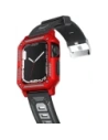 Buy Bizon Strap + Case Watch Armor Apple Watch 44 / 45mm red - BIZ304 - {ean13} - Home Screen Store Europe