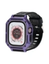 Kup Etui z paskiem Bizon Strap + Case Watch Armor do Apple Watch Ultra 49mm fialové - BIZ307 - {ean13} - Sklep Home Screen