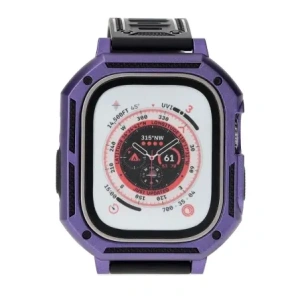 Kup Bizon Strap + Case Watch Armor Apple Watch Ultra 49mm lila - BIZ307 - {ean13} - Sklep Home Screen