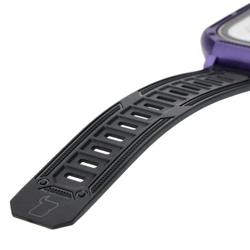 Kup Etui z paskiem Bizon Strap + Case Watch Armor do Apple Watch Ultra 49mm fialové - BIZ307 - {ean13} - Sklep Home Screen