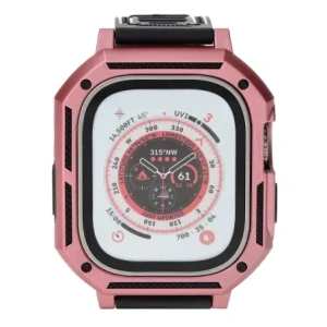 Kup Bizon Strap + Case Watch Armor Apple Watch Ultra 49mm hellrosa - BIZ308 - {ean13} - Sklep Home Screen
