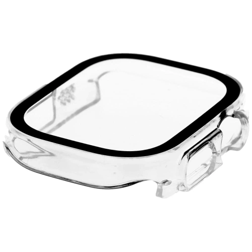 Kup Etui Bizon Case+Glass do Apple Watch Ultra 49mm průhledné - BIZ309 - {ean13} - Sklep Home Screen