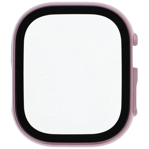 Kup Bizon Case+Glass Apple Watch Ultra 49mm rózsaszín - BIZ310 - {ean13} - Sklep Home Screen