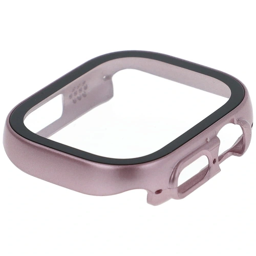 Kup Etui Bizon Case+Glass do Apple Watch Ultra 49mm růžové - BIZ310 - {ean13} - Sklep Home Screen