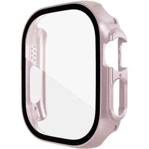 Kup Bizon Case+Glass Apple Watch Ultra 49mm rózsaszín - BIZ310 - {ean13} - Sklep Home Screen