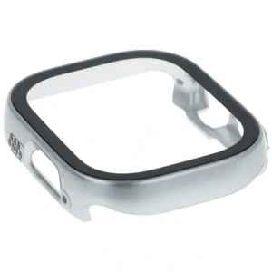 Kup Bizon Case+Glass Apple Watch Ultra 49mm silber - BIZ311 - {ean13} - Sklep Home Screen