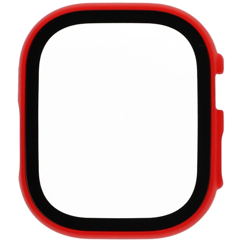Kup Bizon Case+Glass Apple Watch Ultra 49mm rot - BIZ312 - {ean13} - Sklep Home Screen