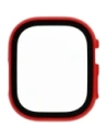 Etui Bizon Case+Glass do Apple Watch Ultra 49mm czerwone