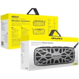 Buy AWEI Wireless Speaker Bluetooth Y330 black - AWEI001BLK - {ean13} - Home Screen Store Europe
