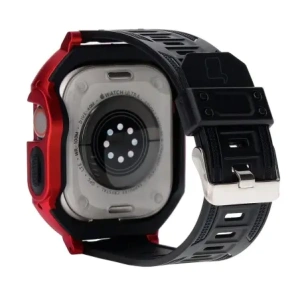 Kup Bizon Strap + Case Watch Armor Apple Watch Ultra 49mm rot - BIZ313 - {ean13} - Sklep Home Screen