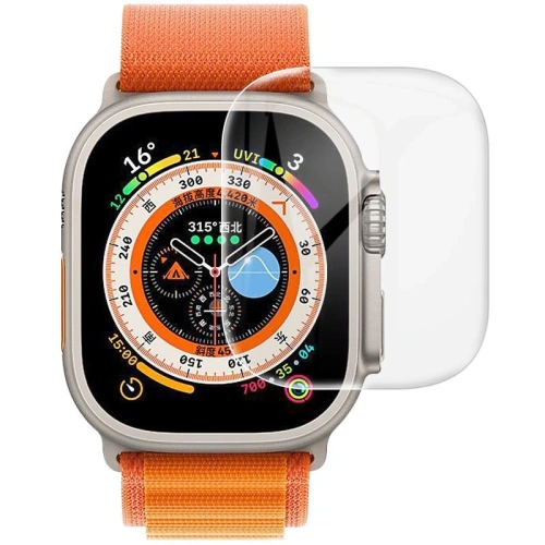 Buy Bizon Glass Hydrogel Apple Watch Ultra 49mm [2 PACK] - BIZ315 - {ean13} - Home Screen Store Europe