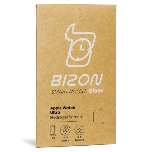 Kup Bizon Glass Hydrogel Apple Uhr Ultra 49mm [2 PACK] - BIZ315 - {ean13} - Sklep Home Screen