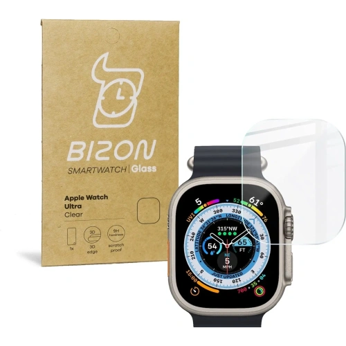 Kup Bizon Glas Klar Apple Uhr Ultra 49mm - BIZ317 - {ean13} - Sklep Home Screen