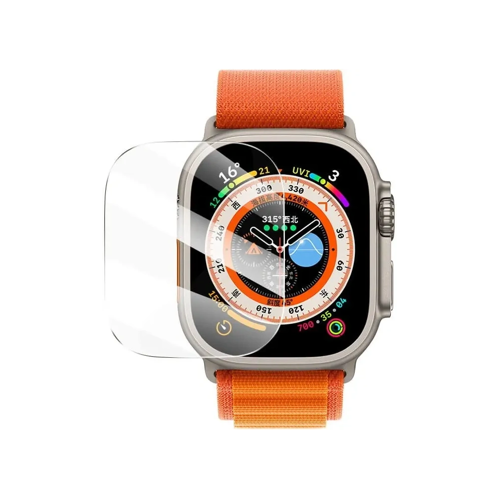 Szkło hartowane Bizon Glass Clear do Apple Watch Ultra 49mm
