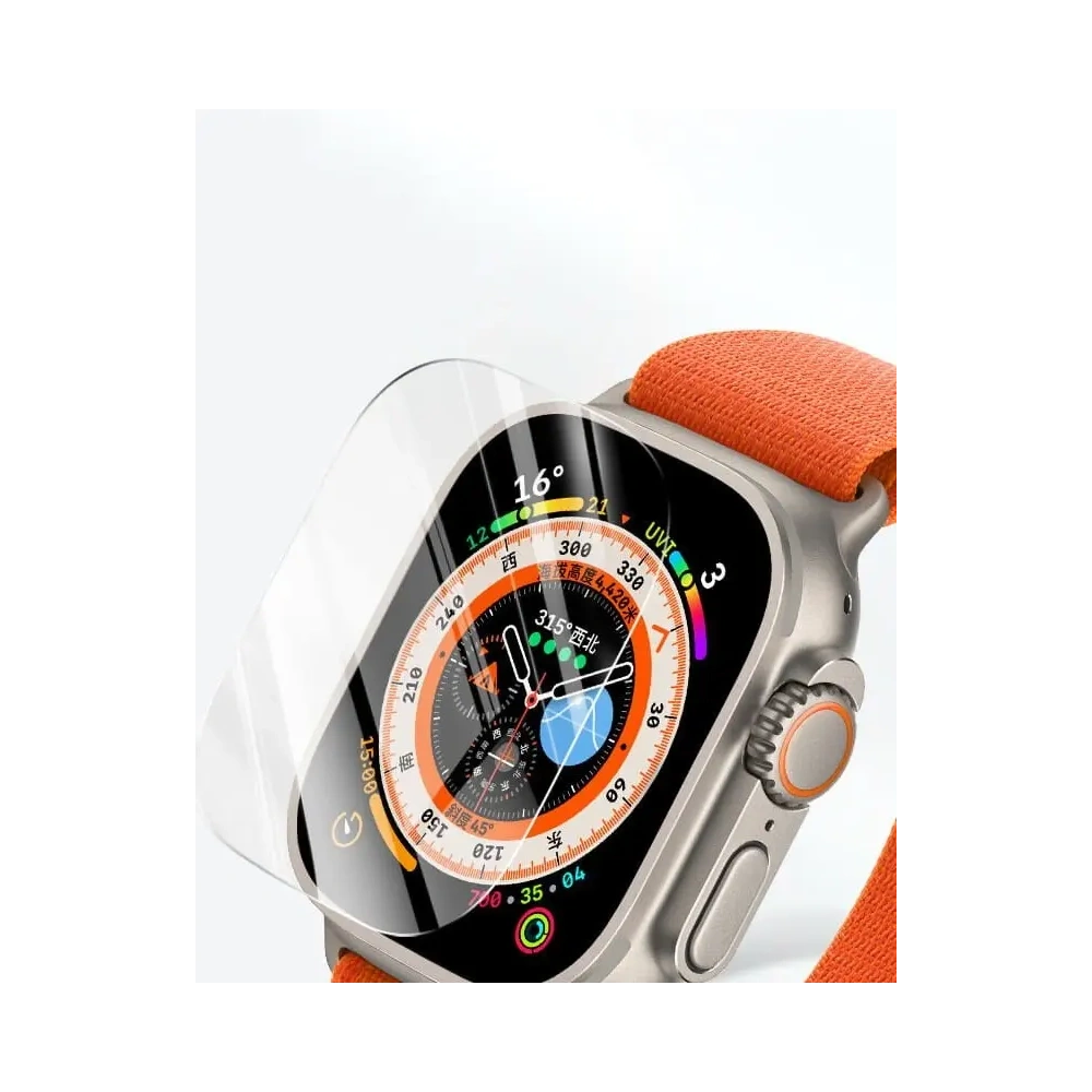 Szkło hartowane Bizon Glass Clear do Apple Watch Ultra 49mm