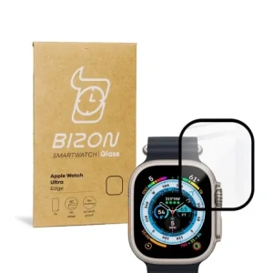 Kup Bizon Glass Edge Apple Watch Ultra 49mm schwarz - BIZ318 - {ean13} - Sklep Home Screen