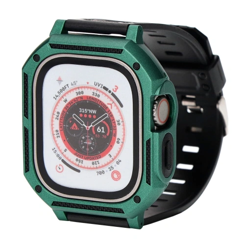 Kup Bizon Strap + Case Watch Armor Apple Watch Ultra 49mm zöld - BIZ319 - {ean13} - Sklep Home Screen