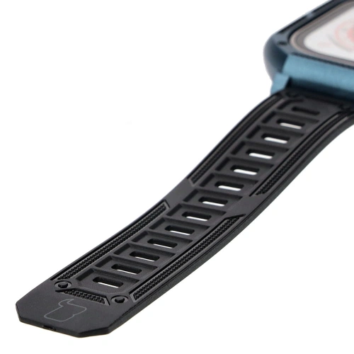 Buy Bizon Strap + Case Watch Armor Apple Watch Ultra 49mm navy blue - BIZ320 - {ean13} - Home Screen Store Europe