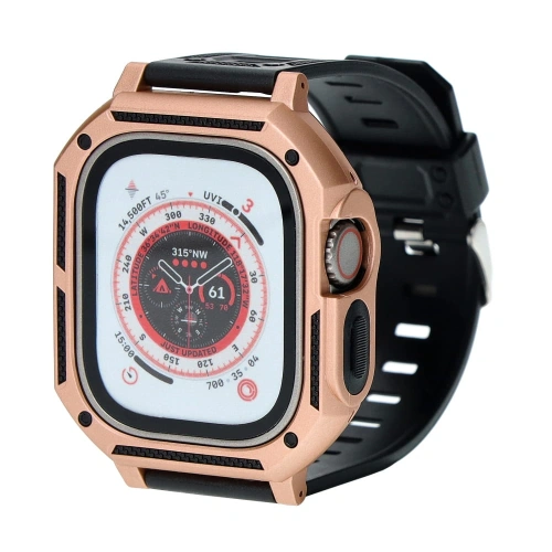 Kup Bizon Strap + Case Watch Armor Apple Watch Ultra 49mm gold - BIZ321 - {ean13} - Sklep Home Screen