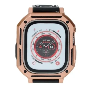 Kup Bizon Strap + Case Watch Armor Apple Watch Ultra 49mm gold - BIZ321 - {ean13} - Sklep Home Screen