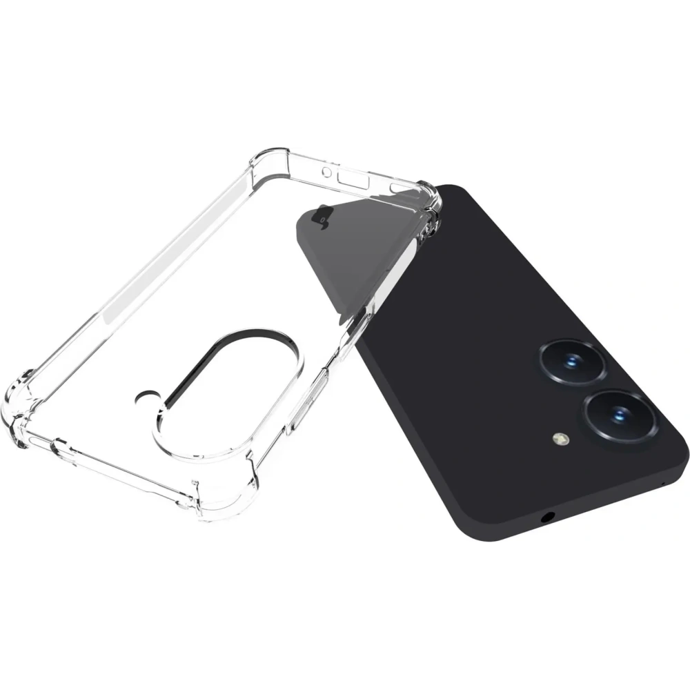 Elastyczne etui Bizon Case Salpa do Asus Zenfone 10 / 9 przezroczyste